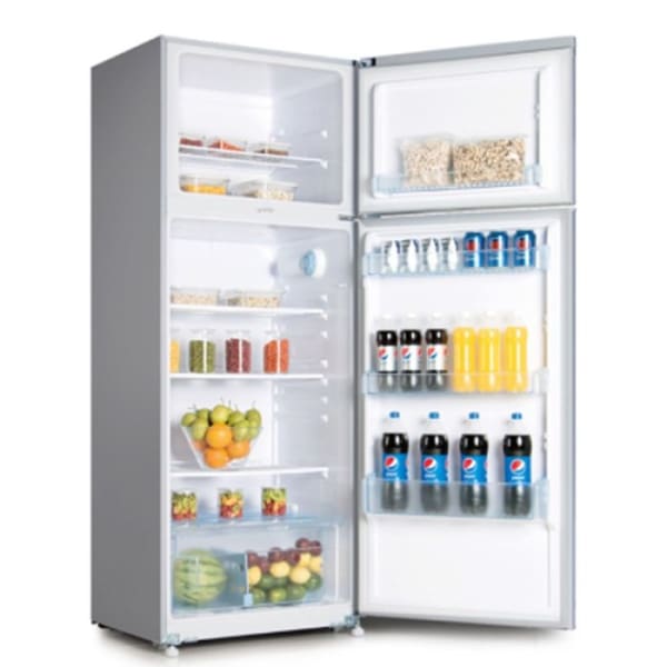 Réfrigérateur double portes BIOLUX 380 L De Frost Dark Inox (MOD-DP38)