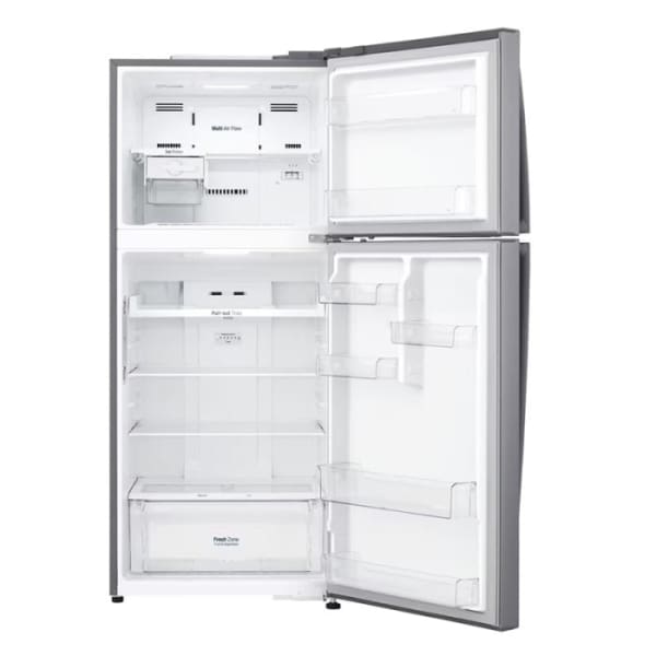 Réfrigérateur double portes LG 410L Smart inverter No Frost silver (GL-C432HLCM)(168 x 70 73 cm)
