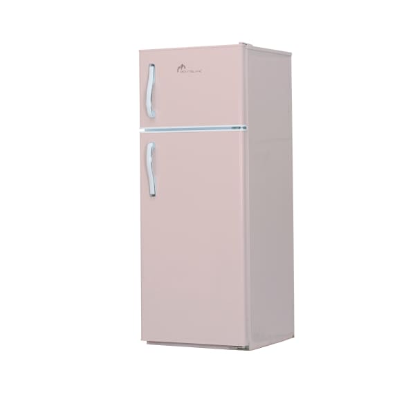Réfrigérateur double portes MONTBLANC 270L De Frost Rose Saumon (FRS27)