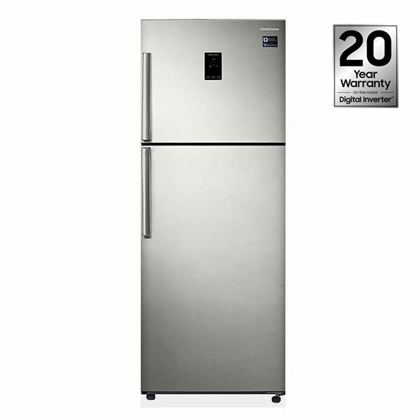 Réfrigérateur double portes SAMSUNG 500L No Frost Silver avec afficheur (RT50K5452S8) (70.6 x 184 73.9 cm)