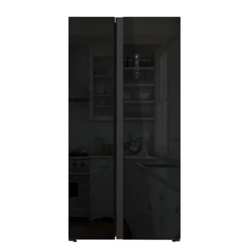 Réfrigérateur HYUNDAI Side by 549L Verre Noir no frost (HYN-91SBS2DBG)