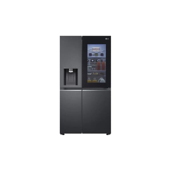 Réfrigérateur LG 617L Side By Noir (GR-X267CQES)(91.3 × 179× 73.5 Cm)