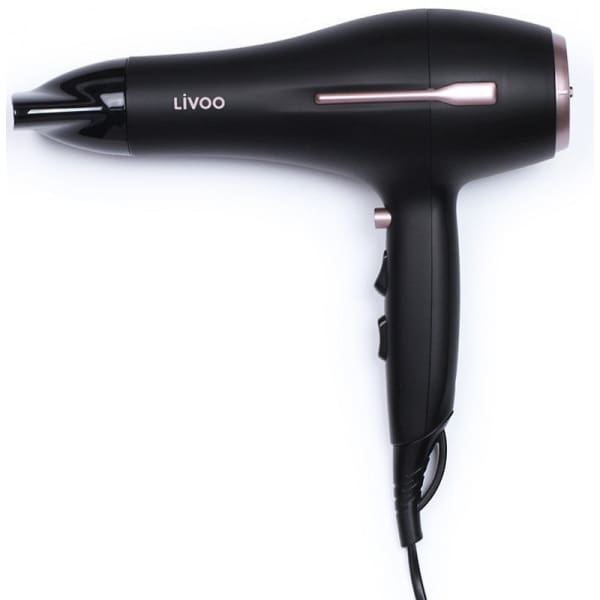 Sèche cheveux technologie ionique LIVOO 2 vitesses-2200W Noir (DOS174)