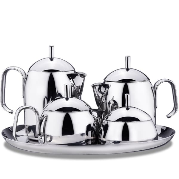 Set de thé KORKMAZ Pera 9 pièces inox (A280)