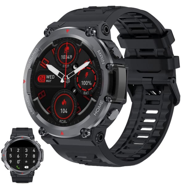 Smart watch Ksix Oslo 1,5’’ / Noir (BXSW14N)