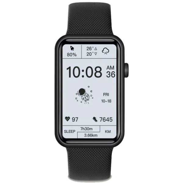 smartwatch Ksix Tube – Noir (BXSW13N)