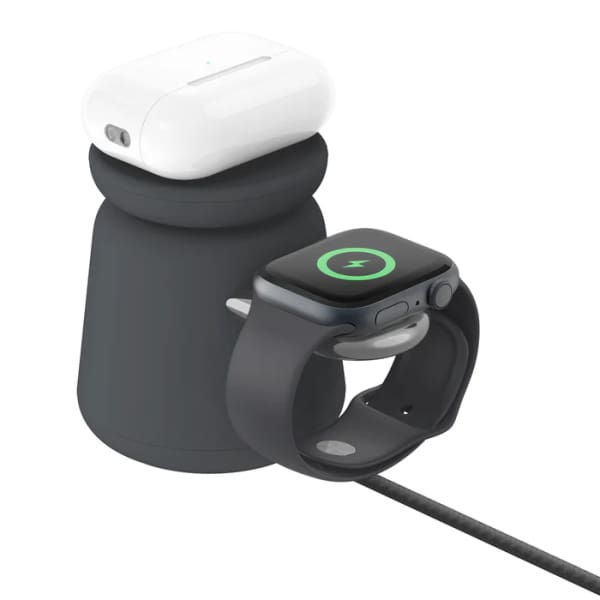 Station De Recharge belkin Boostcharge Pro 2-en-1 Avec Magsafe 15 W -Noir (wiz020vfh36)