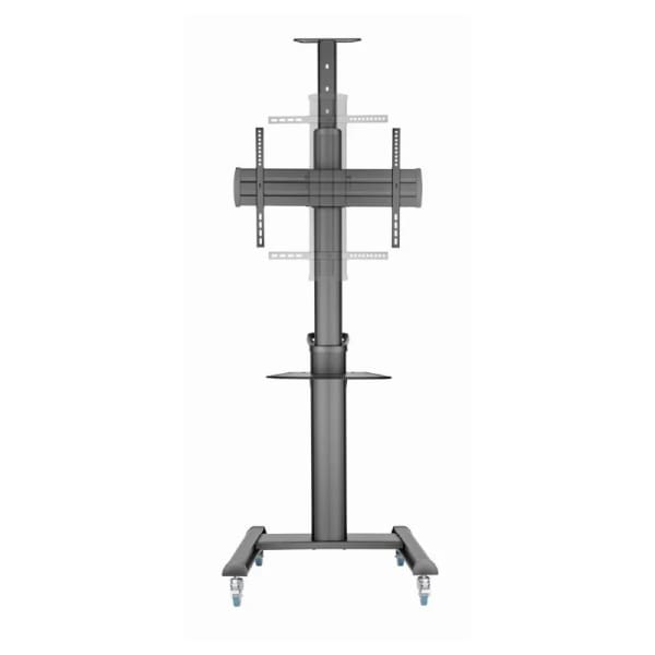 Support Au Sol Avec Roulettes Gembird Pour Tv 37″- 70″ -Noir (Tvs-70t-02)