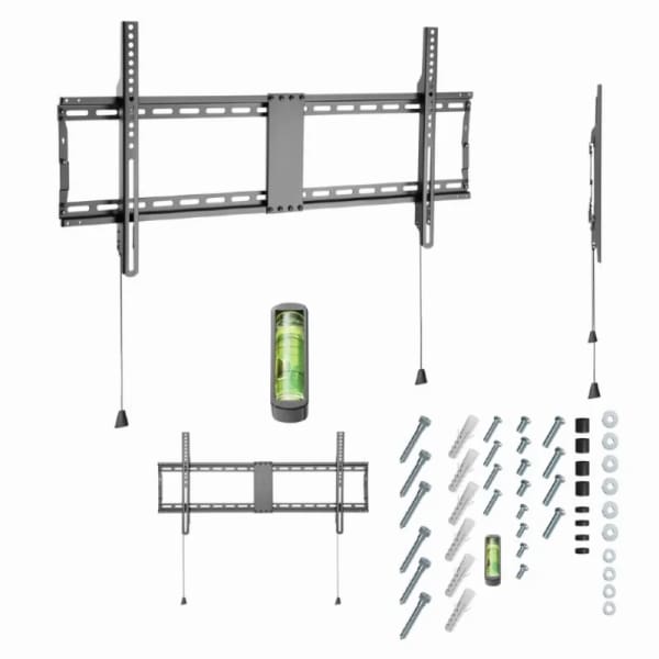 Support mural Gembird pour téléviseur fixe 43”-90” 70 kg -Noir (WM-90F-01)