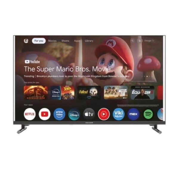 Téléviseur MAXWELL 40’’ FHD Smart avec Récepteur Intégré - Noir (MG60)