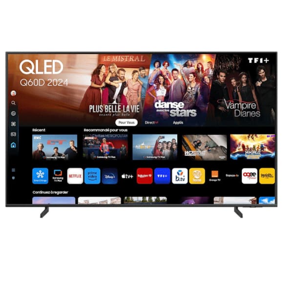 Téléviseur SAMSUNG 55p QLED Ultra HD 4K Smart (QA55Q60dAU)