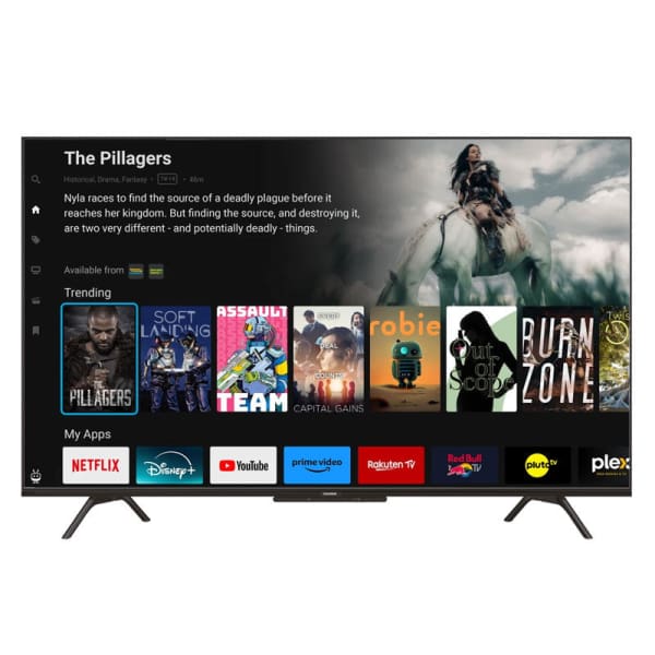 Téléviseur TELEFUNKEN 50’’ QLED 4K UHD GOOGLE TV AVEC RECEPTEUR INTEGREE (TV50G4E)