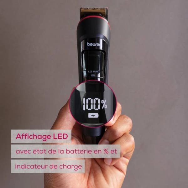 Tondeuse A Barbe Rechargeable BEURER Noir (MN4X)