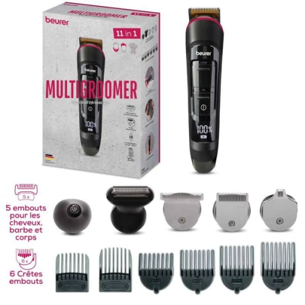 Tondeuse Beurer Multigroomer Rechargeable BEURER (MN9X)
