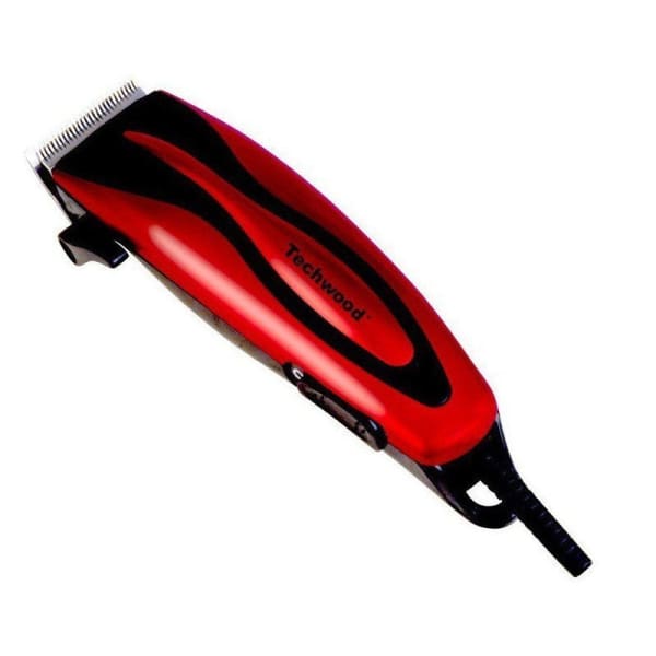 Tondeuse Cheveux et Barbe TECHWOOD rouge (TT-615)