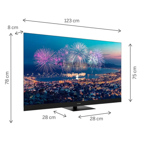 TV Thomson 55’’ QLED 4K UHD Google Tv Noir (55QG6C14)