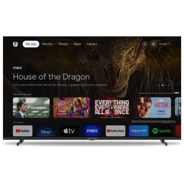 TV Thomson 55’’ UHD Google Tv Noir (55UG4S14)