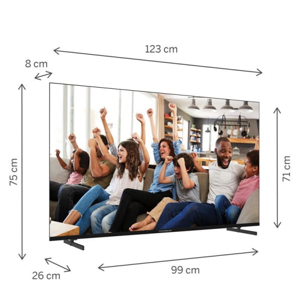 TV Thomson 55’’ UHD Google Tv Noir (55UG4S14)