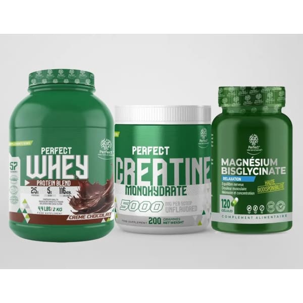 whey + creatine + magnesium