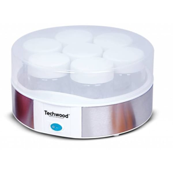 Yaourtière 7 Pots TECHWOOD 15W - Inox(TYA-7001)