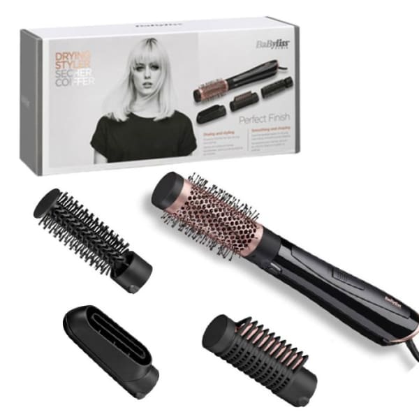 Brosse Soufflante BABYLISS Perfect Finish Noir (AS126E)