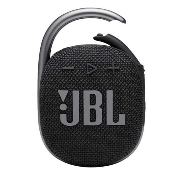 Enceinte JBL Clip 4 étanche Bluetooth - noir