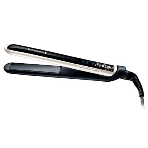 Lisseur cheveux REMINGTON Pearl noir & beige (S9500)