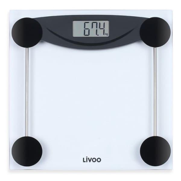 Pèse personne LIVOO 180KG blanc (DOM426N)