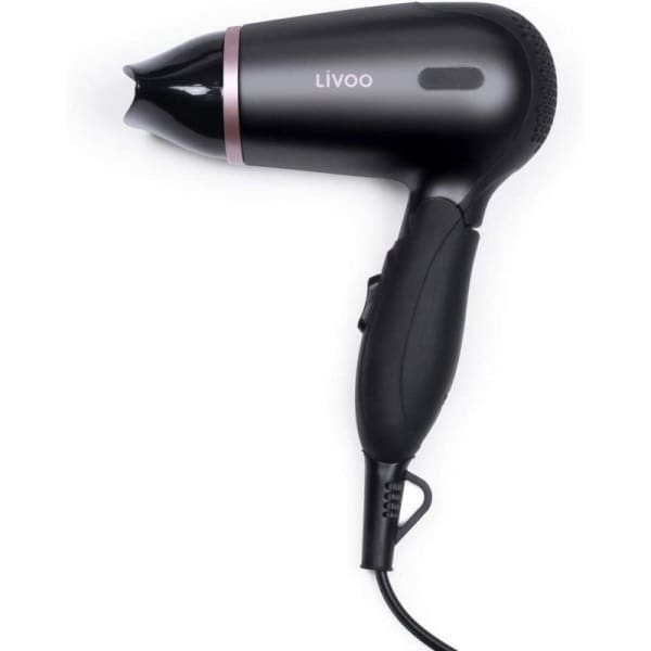 Sèche cheveux de voyage pliable LIVOO noir (DOS175)