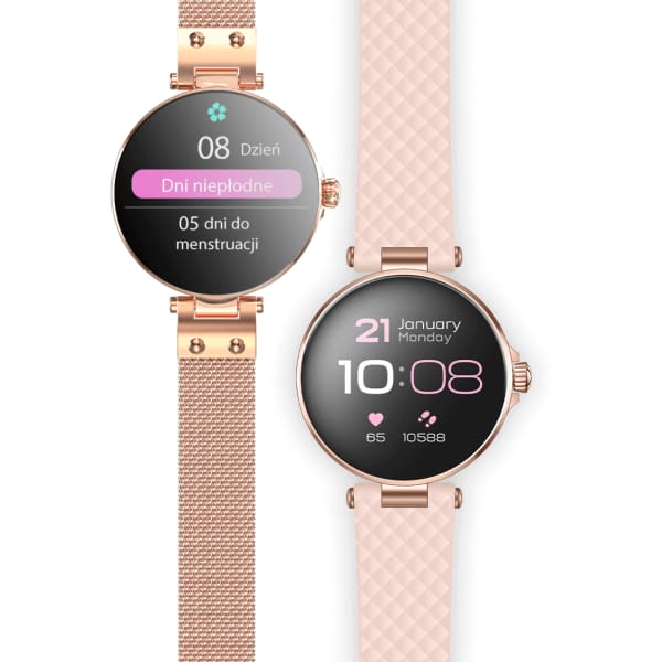 Smart Watch FOREVER ForeVive rose gold (GSM114642)