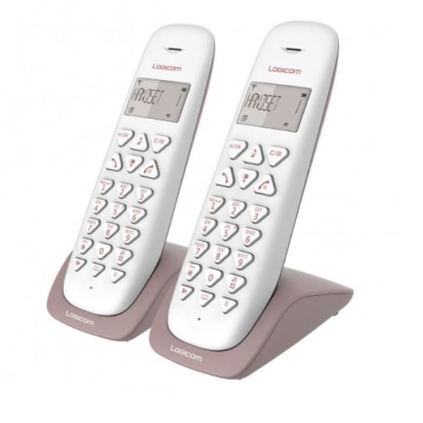 Téléphone sans fil LOGICOM blanc (VEGA 250)